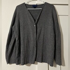 Charter club 100% cotton cardigan